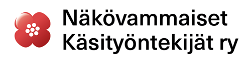 The logo of Näkövammaiset Käsityöntekijät.